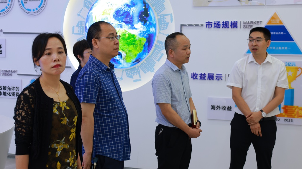 Yuetang District Party Committee Social Work Department Leaders Visit Talk2all for Inspection and Exchange